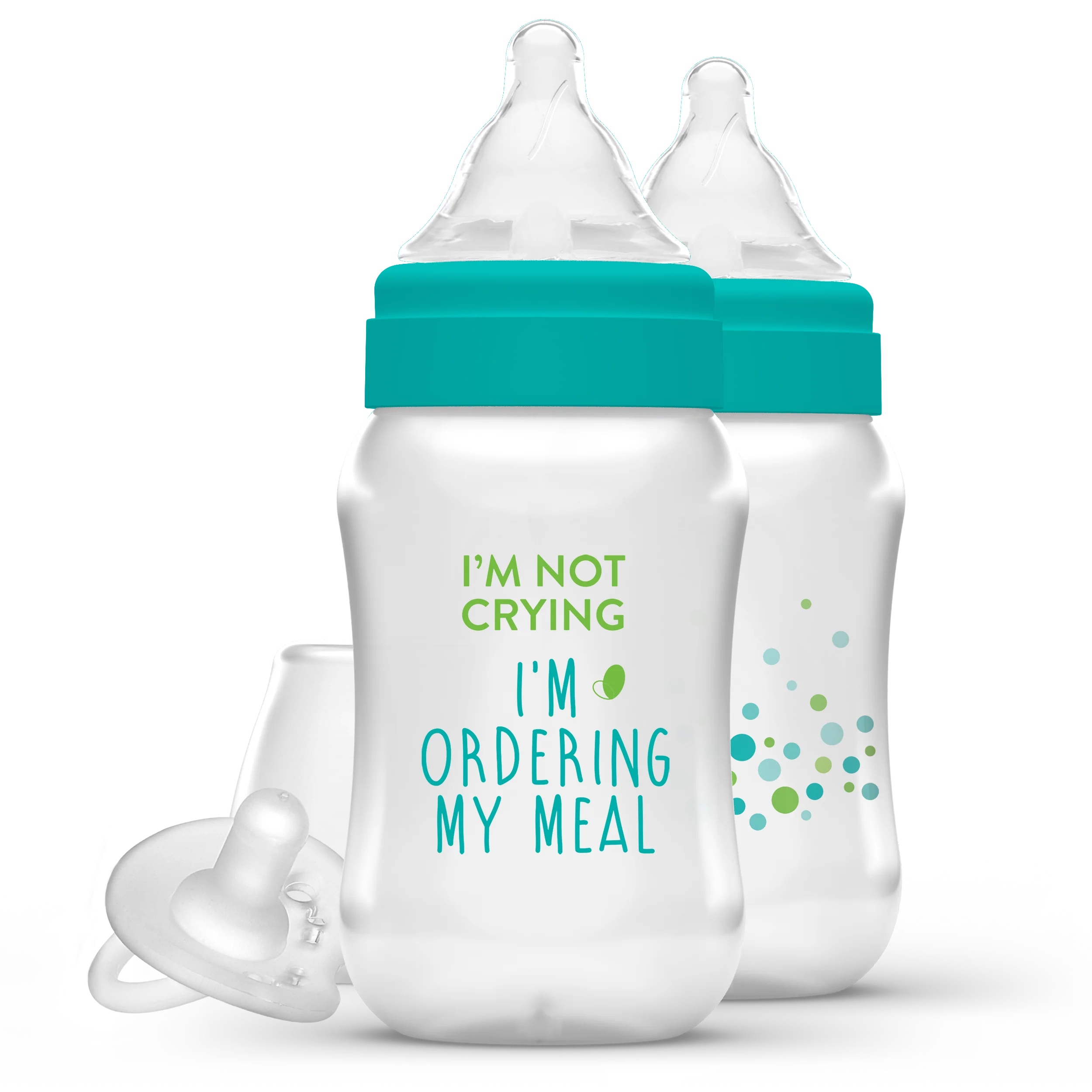 Balance + Bottles -  WIDE Neck, Plastic 9oz 2pk